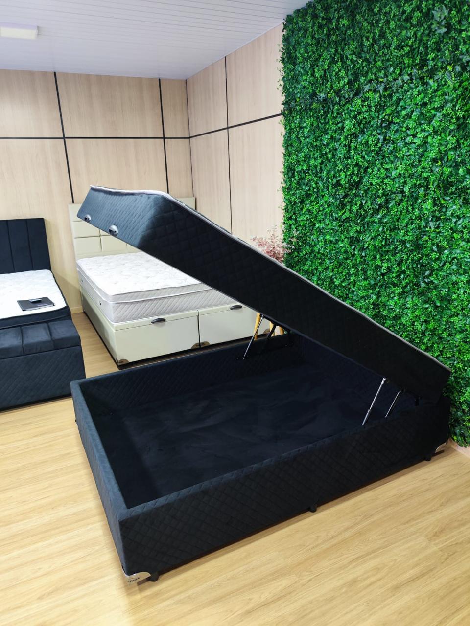 Box Conjugado com Molas Ensacadas e Pillow AMERICANO.