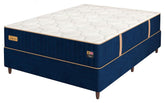 Conjunto Cama Box Casal 138x188x68cm Ágatha Arte Cúbica