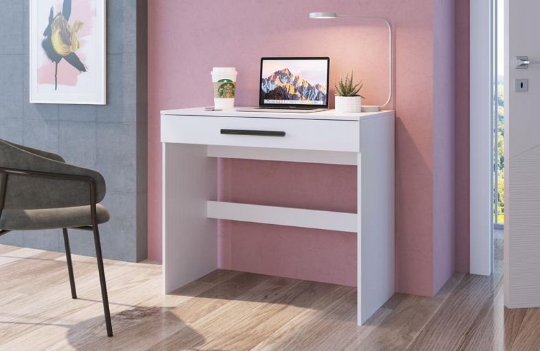 Escrivaninha Faimec  Roma 0.90mt 1gv Branca