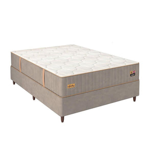 Conjunto Cama Box Casal 138x188x68cm Ágatha Arte Cúbica