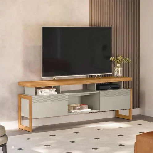 Rack para TV até 70'  Linea Brasil Esmeralda