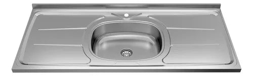 Pia Plus 30 120cm Aço inox - GhelPlus