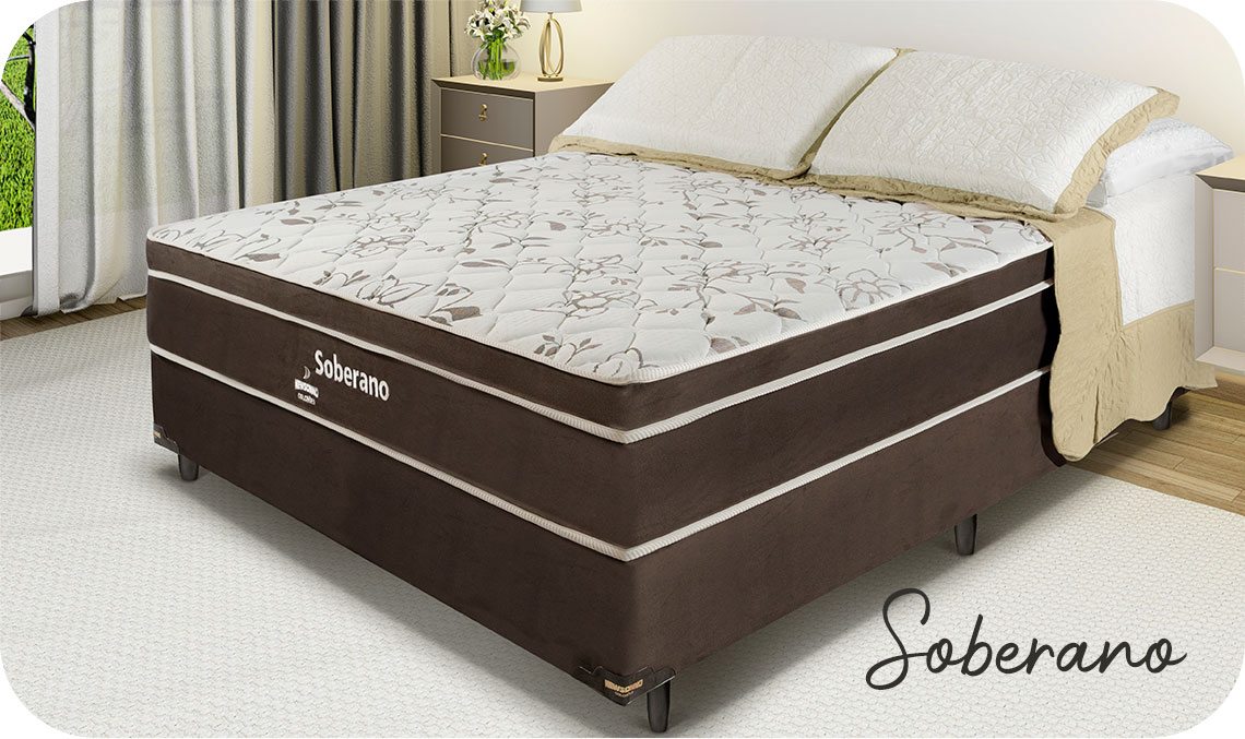 Box Casal 1.38 Soberado NewSonno – Conforto, Estabilidade e Design Moderno
