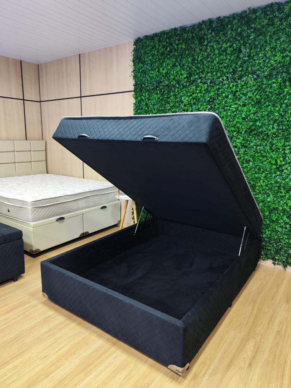 Box Conjugado com Molas Ensacadas e Pillow AMERICANO.