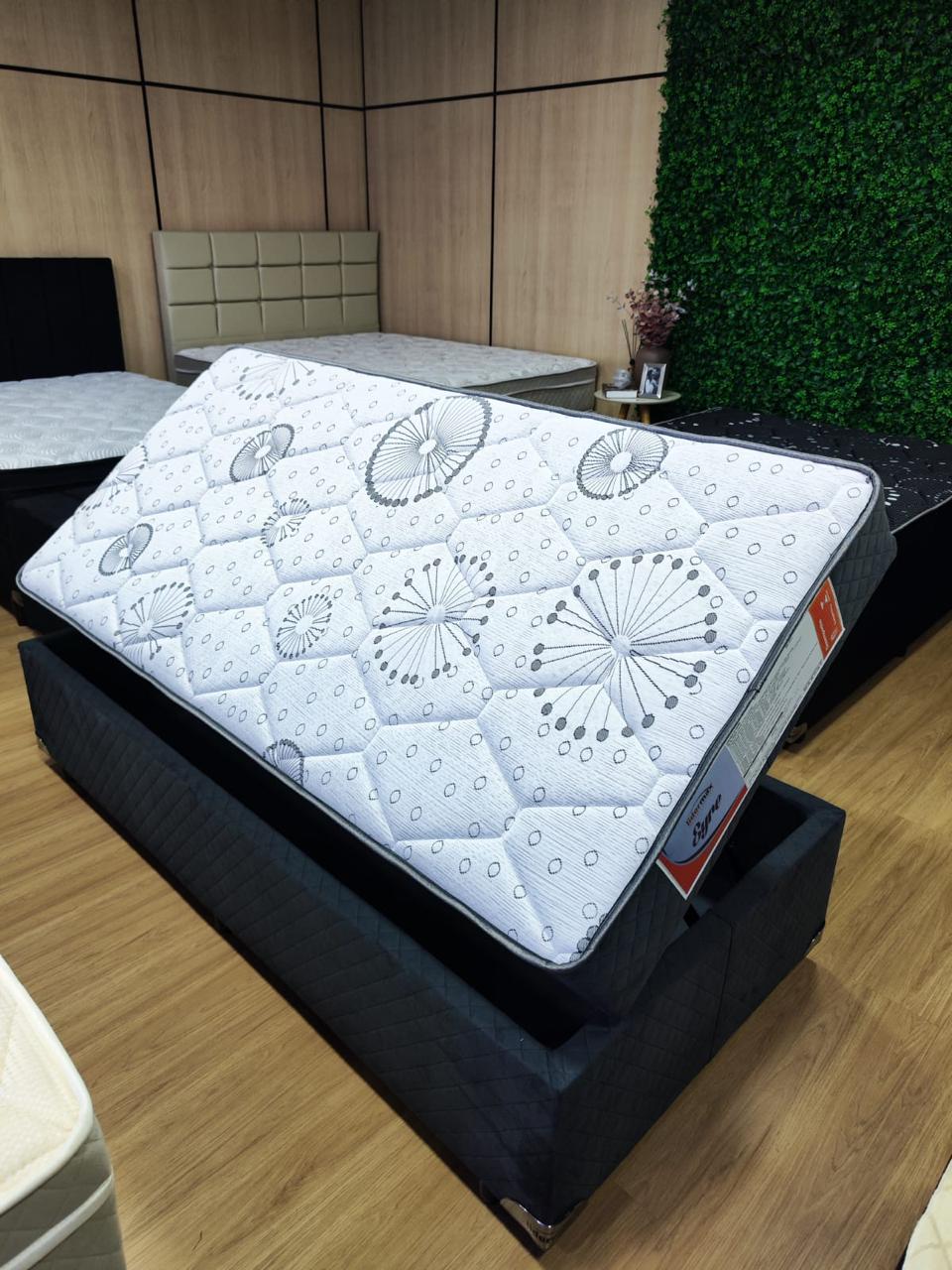 Box Conjugado Solteiro Americado com Molas Ensacadas.