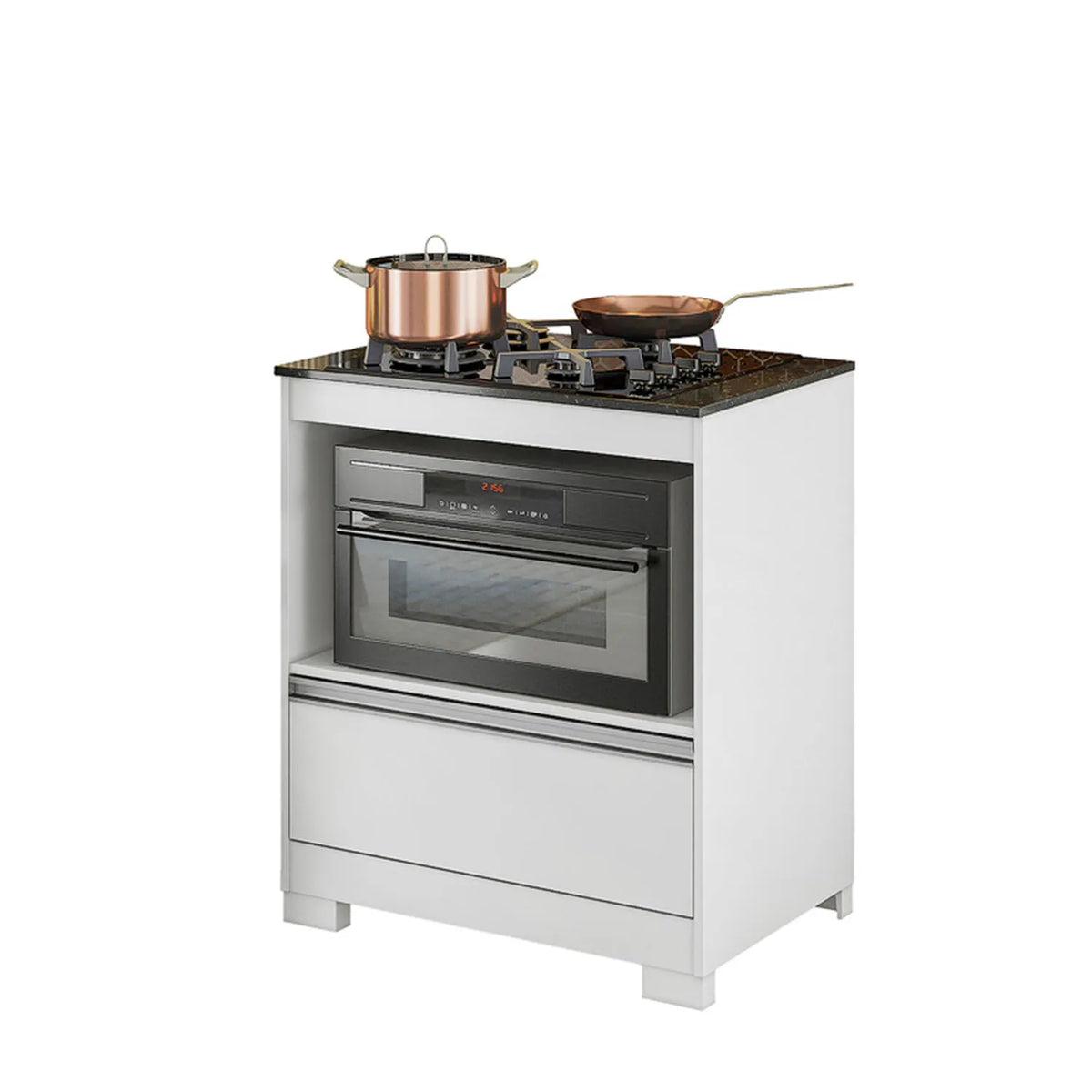 Balcão para Cooktop 4 Bocas Notável 3110 Branco