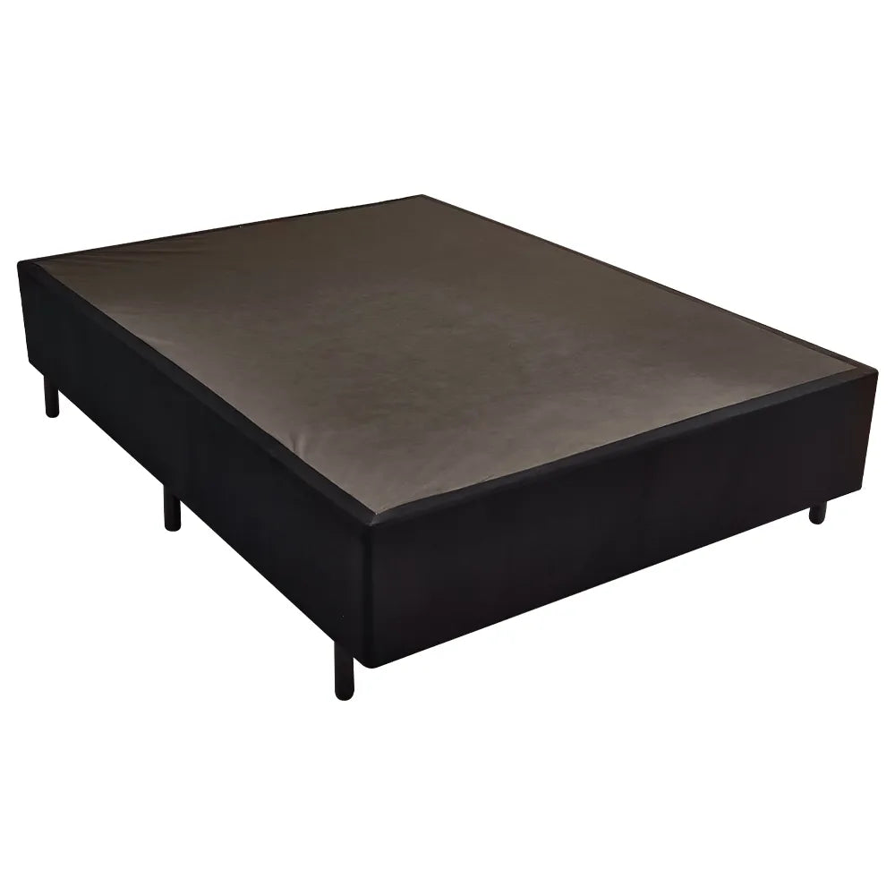 Base Cama Box Casal 138x39x188 Preto NewSonno